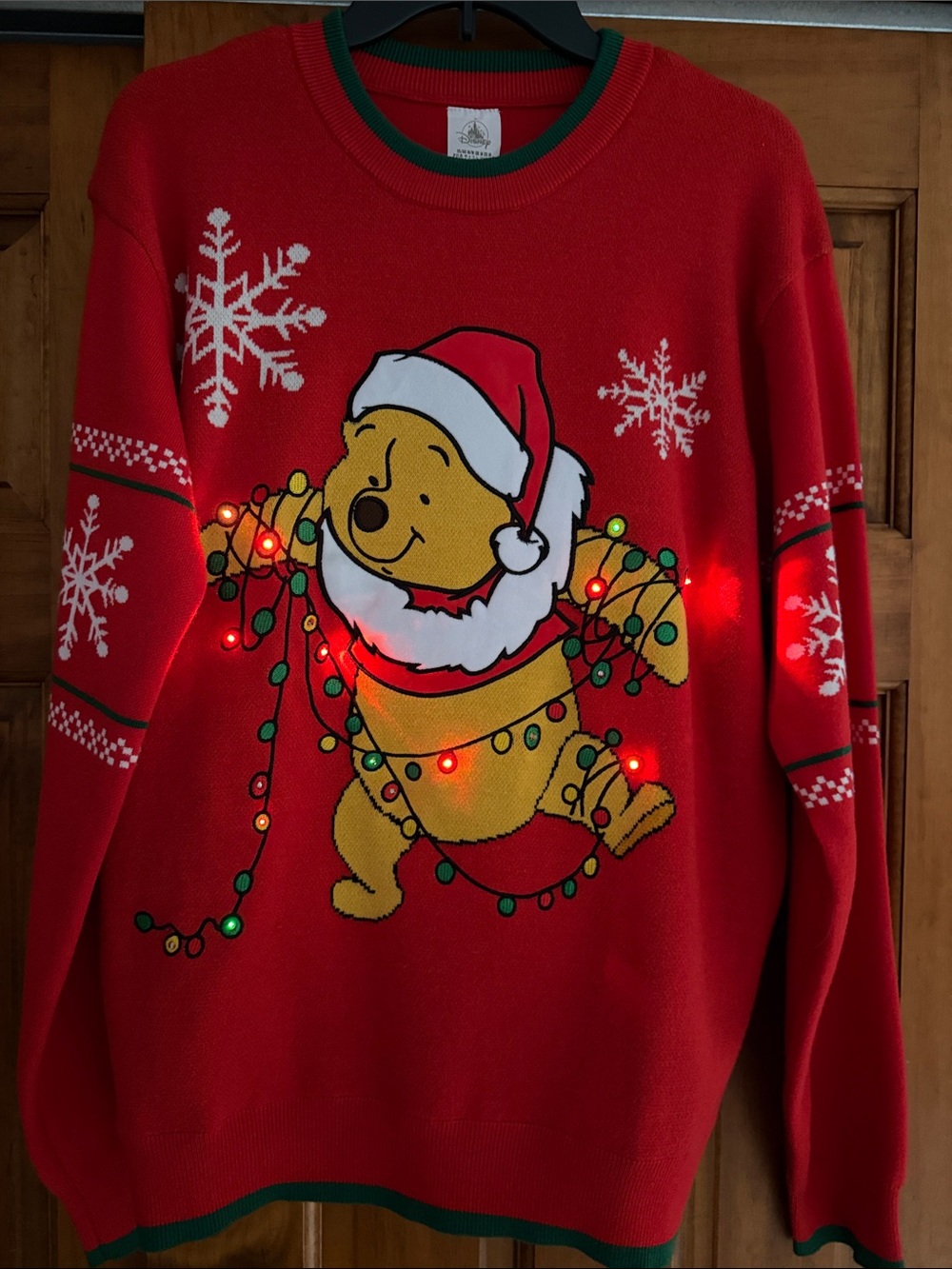 NWT Winnie the Pooh Light Up Sweater